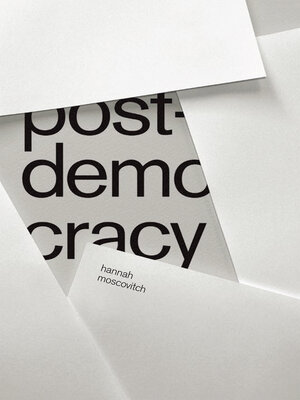 cover image of Post-Democracy